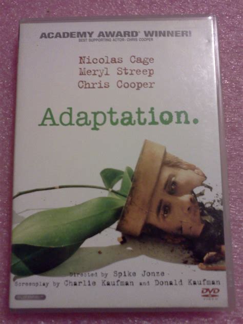 Adaptation DVD, 2003, DVD Nicolas Cage