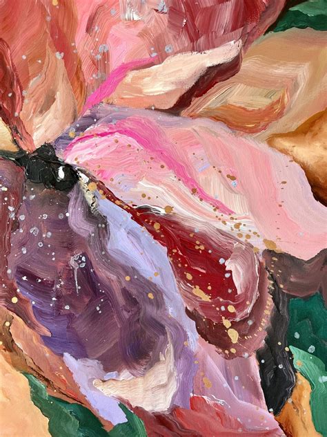 36″ x 36″ ‘Unexpected Kindness’ • The Turquoise Iris