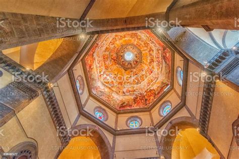 Inside Interior Of Santa Maria Del Fiore Stock Photo - Download Image ...