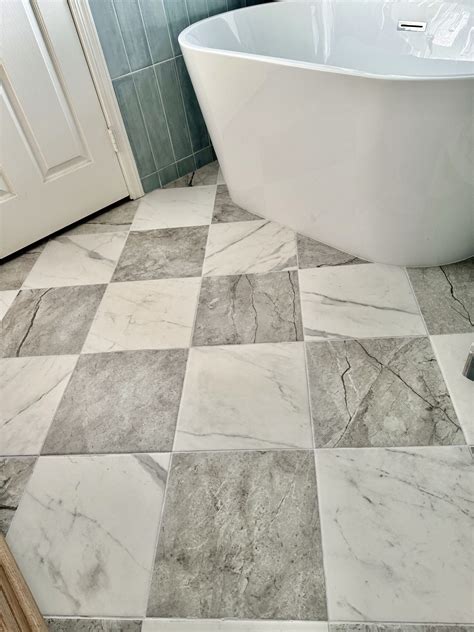 We found the Perfect Checkerboard Floor Tile – and it’s affordable!