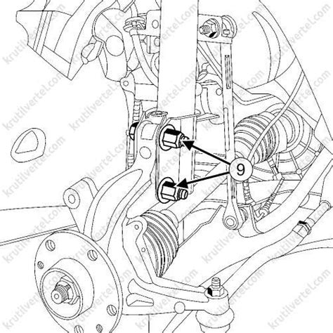 Renault Fluence с 2009 года - ступица и поворотный кулак