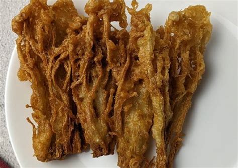 resipi enoki crispy oleh nur nadiah cookpad