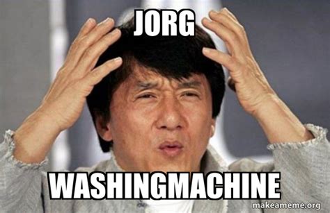 jorg washingmachine - Jackie Chan Why? | Make a Meme