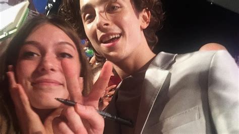 Timothée Chalamet kissed a fan's tattoo of him