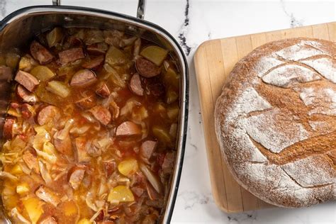 Slow Cooker Polish Sausage and Cabbage Soup Recipe