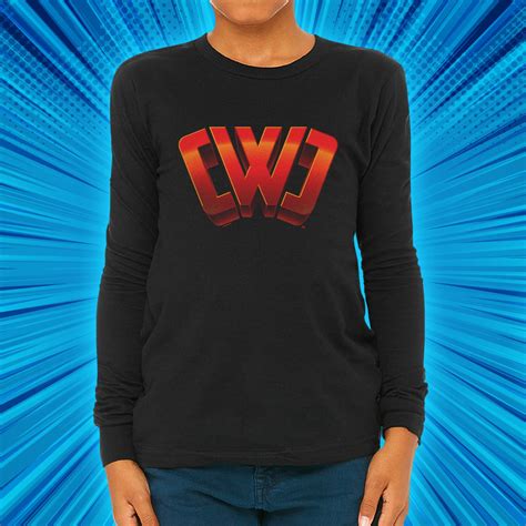 Chad Wild Clay Youth Long Sleeve T-Shirt - Black - SpyNinjasStore