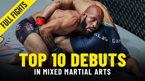 Top 10 Mixed Martial Arts Debuts In ONE Championship - YouTube