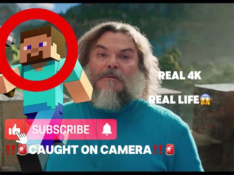OMG STEVE CAUGHT IN REAL LIFE 4K LIKE | voredits1 (@voredits1)