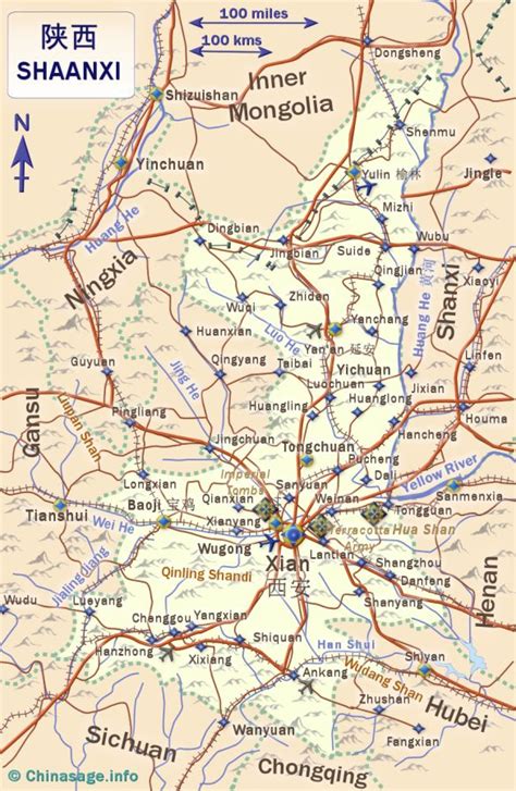 Shaanxi province, northern China