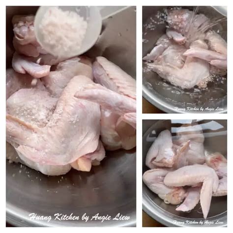 Soy Sauce Chicken Wings Recipe 豉油红烧鸡翼食谱 | Huang Kitchen