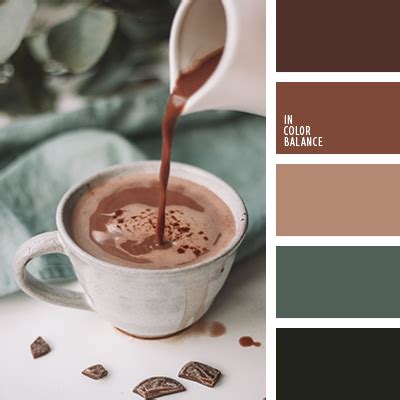 шоколадный цвет | IN COLOR BALANCE