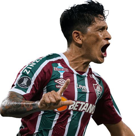 Germán Cano Fluminense football render - FootyRenders