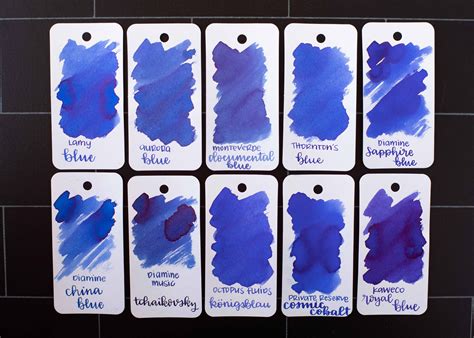 Ink Review #1463: Aurora Blue — Mountain of Ink