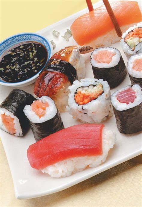 Raw Sushi Dish - Prepared Food Photos, Inc.