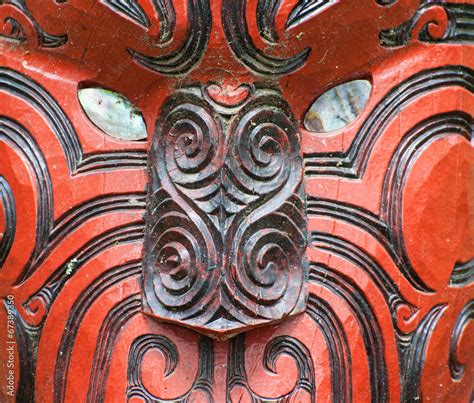 Maori Carving Stock Photo | Adobe Stock