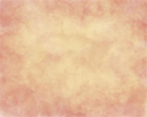 Orange watercolor background, pastel color with cloud haze texture