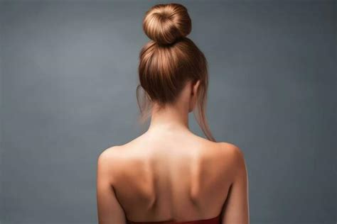 Woman Hair Bun Stock Photos, Images and Backgrounds for Free Download