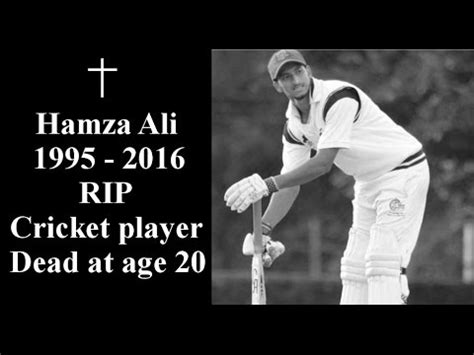 hamza ali english cricketer died  age  years  drawing clip youtube