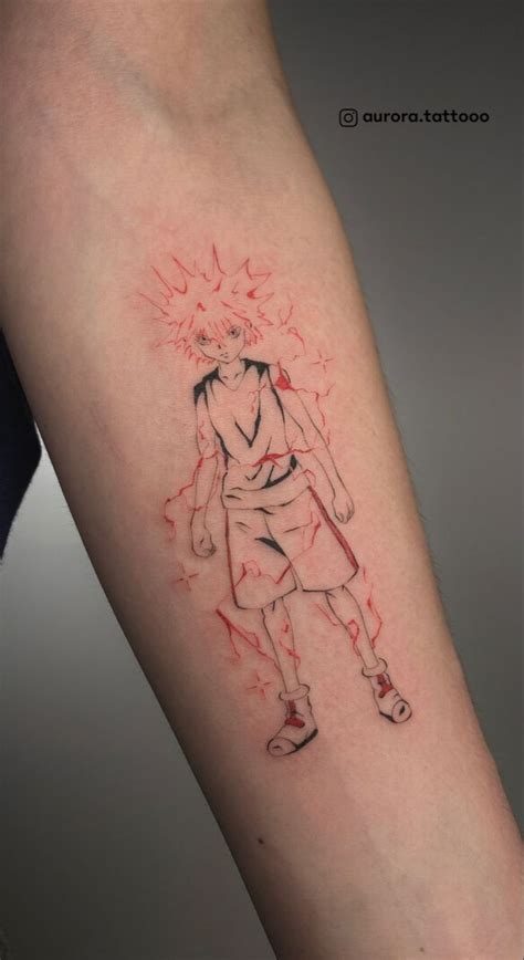 Killua Zoldyck Hunter × Hunter Киллуа Золдик Хантер Х Хантер | Тату ...
