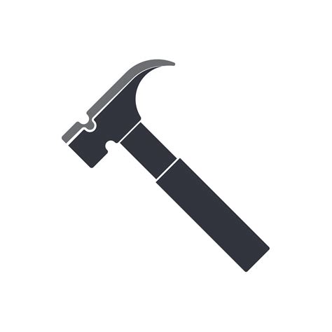 hammer logo vector 7154755 Vector Art at Vecteezy