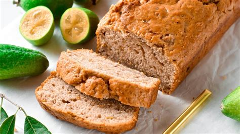 Feijoa Loaf - The Conscious Plant Kitchen